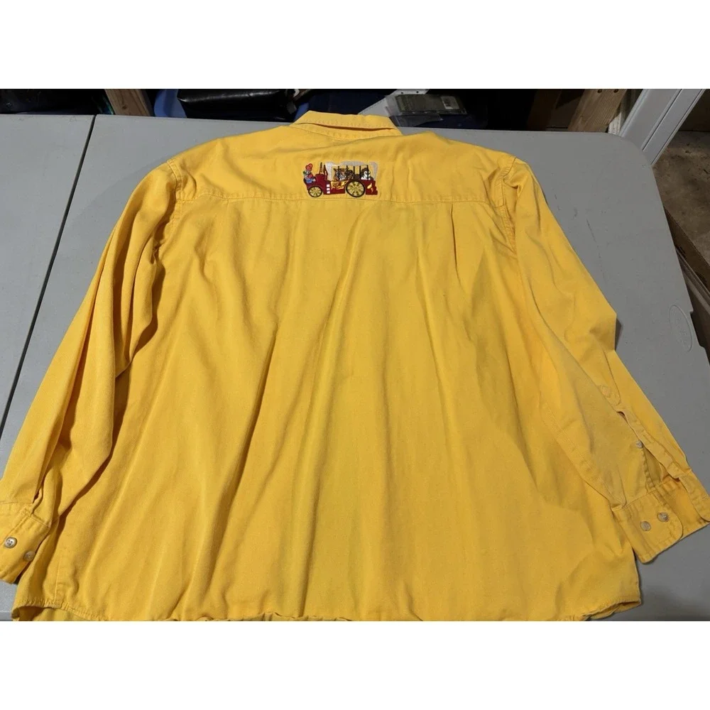 Y2k Blue Generation Shriners Circus Western XL Shirt - Picture 6 of 7